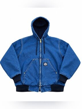 Vintage Polar King Key Blue Jacket Mens L